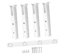 Organizzatore Del Palo Da Pesca Da 4 Pezzi con Viti per Una Gestione Efficiente