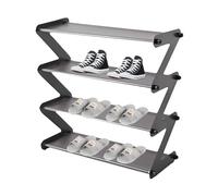 Organizzatore del rack per scarpe - supporto lo stoccaggio impilabile, telaio stretto leggero, design impermeabile, organizzatore di assemblaggio facile portatile, mobili salvarioni | Raccontaggio le