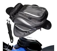 Organizzatore del serbatoio di moto - Borsa del serbatoio da 12,6 pollici | Borsa Oxford Fueltlank | Caspa di stoccaggio in stoffa da 900D resistente per un accesso sicuro e facile agli elementi