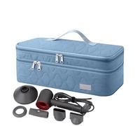 Organizzatore della custodia per asciugacapelli - portatore per asciugacapelli con doppio strato | Strumenti per lo styling per capelli per la casa per viaggi BASSO ORGANIZZATORE PER IRONS CURLING