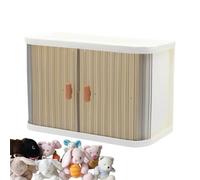 Organizzatore di abbigliamento per bambole - Guardaroba in costume da bambola pieghevole da 10,55 pollici per lo stoccaggio, supporto per il display con una facile funzione organizzativa, porta giocat