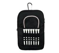 Organizzatore di borse da golf - Borsa per palline da golf con portabicchieri anteriore | Borsa durevole ed elegante, borsa organizer per t-shirt uomo e donna, ID