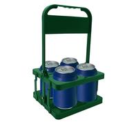 Organizzatore di bottiglie d'acqua - Porta bottiglie di latte | Porta bottiglie di latte con 4 scomparti, scaffale per portabottiglie per vino porta scatola di birra vino portabicchieri coppia