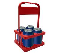 Organizzatore di bottiglie d'acqua - Porta bottiglie di latte | Porta bottiglie di latte con 4 scomparti, scaffale per portabottiglie per vino porta scatola di birra vino portabicchieri coppia