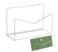 Organizzatore Di Buste - 15.3*10,1*6cm/6 4 2.4in, Supporto Per Documenti | Porta Di Posta Acrilica Chiara | Strecci Per Posta Rack Portatile Per Lettere Acriliche Per Bancone, Scrivania, Scuola, Casa