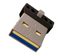 Organizzatore di carta per appunti a forma di disco USB con modello di 6 note integrato Risparmio di spazio Desktop Memo Sheet Holder per uffici USB Proprietario porta carta multifunzione