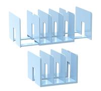 Organizzatore di Cartelle per Scrivania - Portadocumenti Espandibile per Scrivania | 2 Pezzi con 5 Scomparti per Archiviazion e Conservazione - Archiviazione per Casa Ufficio Scuola Insegnanti e Stude