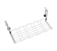 Organizzatore di cavi del tavolo, 15.87x7.09x5.91in Gestione dei cavi sotto la scrivania, nessun organizzatore di per trapano, gestione del cavo per colpi USB Caricabatterie in piedi banchi in pi