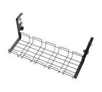 Organizzatore di cavi del tavolo, 15.87x7.09x5.91in Gestione dei cavi sotto la scrivania, nessun organizzatore di per trapano, gestione del cavo per colpi USB Caricabatterie in piedi banchi in pi