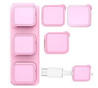 Organizzatore Di Cavi Magnetico,6 Pezzi Fermagli Adesivi,Portacavi | per la Scrivania il Comodino il Tavolo la Testata la Camera da e Soggiorno