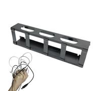 Organizzatore di cavi per ufficio, gestore cavi | Organizzatori di cavi Gestione cavi orizzontale | Supporto per la gestione del filo 'organizzatore del cavo per la rete esterna di