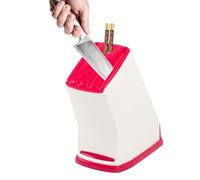 Organizzatore di coltelli da cucina, supporto per coltelli in piedi | Supporto per utensili da cucina - Conservazione di forniture da cucina per risparmiare spazio con foro di drenaggio per Resta