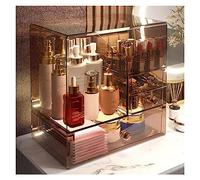 Organizzatore di cosmetici Scatola trasparente for trucchi, organizer for trucchi, organizer for profumi, espositore, organizer for articoli da toeletta, for bagno, toeletta, supporto da scrivania Org