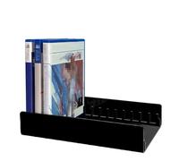Organizzatore di dischi di gioco Rack di visualizzazione Per Ps5 Pro Supporto per dischi di gioco in acrilico Scatola di immagazzinaggio Supporto di stoccaggio 12 dischi di gioco (Nero)