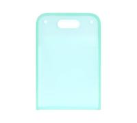 Organizzatore di documenti Folio - Raccoglitore per oggetti scomparsi da 360 mm, portabilità migliorata | Portadocumenti quadrato con 13 tasche, organizer per documenti di libri per studenti di