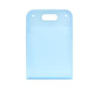 Organizzatore di documenti Folio - Raccoglitore per oggetti scomparsi da 360 mm, portabilità migliorata | Portadocumenti quadrato con 13 tasche, organizer per documenti di libri per studenti di