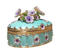 Organizzatore di gioielli in lega di gioielli in lega di gioielli con fiori