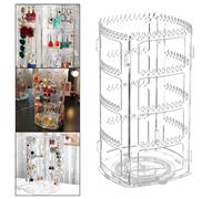 Organizzatore Di Gioielli Supporto Per Orecchini A 168 Fori Con 168 Scanalature