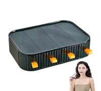 Organizzatore di immagazzinaggio degli occhiali,Organizzatore di supporto per occhiali da sole - Scatola portaoggetti impermeabile trasparente tipo cassetto | Custodia per occhiali con coperchio