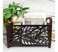 Organizzatore di Legno, Versatile, Portaoggetti, Cestino per Buste, Documenti,