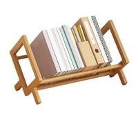 Organizzatore di librerie desktop | Libri di scrivanie decorative | Rack di archiviazione di libri compatti | Decoratives Tilted Bookcase & Scors Rack per scrivania, ufficio, studio o soggiorno