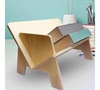 Organizzatore di librerie desktop Organizzatore in legno Tabletop libreria