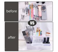 Organizzatore di macchine per lucidatura per chiodi 28 fori Porta perforazione