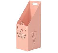 Organizzatore di ombrello Organizzatore Stand ombrello/Porta del bastoncino da passeggio, secchio di stoccaggio ombrello per ingresso verticale portatile - supporto per il rettangolo in metallo ad