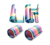 Organizzatore di pergamene su tela - Strumento per dipingere gemme | Set di supporto per anello regolabile e morsetto da tavolo, antirotolamento strumento per dipingere su tela, hobbisti creati