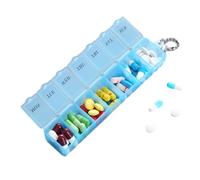 Organizzatore Di Pillole Da 7 Giorni, Scatole Per Giornaliero Trasparente, A Prova Polvere, Sotter Pillola, Medicina Elegante