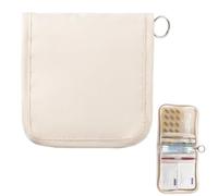 Organizzatore di pillole - Mini borsa portatile per medicinali con cerniera, contenitore compatto per pillole, farmaci da prescrizione e piccoli oggetti | Porta cosmetici e adatto ai viaggi