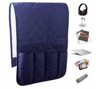 Organizzatore di Riposo del Braccio della Sedia del Divano - Pongee Fabric, Tasca di Stoccaggio Trapuntato | Appeso Remote Control Indossare per il Braccio del Divano, Organizzatore Multi-Tasca per