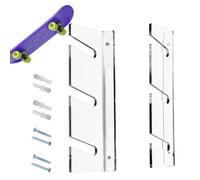 Organizzatore di skateboard, supporto acrilico per skateboard - Porta sci d'acqua Portapacchi per snowboard,Stoccaggio acrilico a parete per attrezzature per il fitness del magazzino