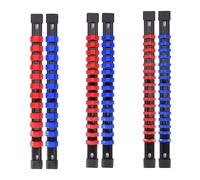 Organizzatore di socket 6pcs 1/4 "3/8" 1/2 "Porta portatili Porta di binari