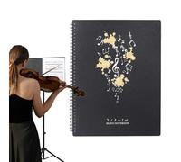 Organizzatore di spartiti: esposizione musicale a lunga durata, archiviazione di file musicali | A4 Binder Spiral for Piano Shopeter per orchestre, cori scolastici, giovani artisti o adulti