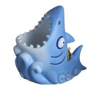 Organizzatore di squalo - Supporto per squalo 3D con bocca aperta, contenitore di stoccaggio divertente per spazzolini da denti e dentifricio, decorazione creativa per il bagno | Organizzazione