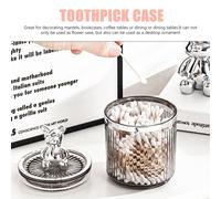 Organizzatore di stecchini a forma di orso Organizzatore creativo Creative