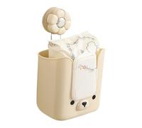 Organizzatore di stoccaggio montato a parete Organizzatore di stoccaggio a parete Scatola di carta con aspirazione | Supporto da parete multifunzionale per salviettine umidificate, bagno, appartamento