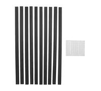 Organizzatore di stoccaggio per capsule di caffè, supporto da parete per cialde di caffè, bancone da (Magnete adesivo Nero)