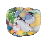 Organizzatore di Stumpie trasparente - Un peluche per giocattolo di peluche, sedile per mobili per bambini, per soggiorno, sedia da vivaio impermeabile, accessorio per sala giochi per appartam