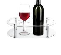 Organizzatore di Tumbler - Organizer per bottiglie d'acqua per armadietto, 6 scomparti per tazze e bevande, dispensa, piano cottura, organizzazione cucina casa