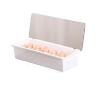 Organizzatore Di Uova 12 Case, 30x12.8x7.5cm Scatola Di Uova In Plastica Con Coperchio, Trasparente Scatola Uovo Frigo, Porta Uovo Per Frigorifero, Scatole Di Stoccaggio Per Cucina, Scatole Di