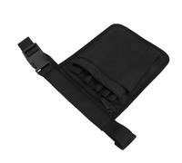 Organizzatore di utilità per Infermiere Nylon Multifunzionale Pacchetto Fanny | Borsa di Stoccaggio della Vita Grande capacità per Professionisti Medici | Pacchetto Fiamme Nichigni Neri (BLACK)