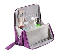 Organizzatore estetico verticale di grande capacità portatile - borse da viaggio cosmetiche per donne | Container da viaggio per donne Uffici domestici Utili Utilizzo del balsamo per capelli per palaz