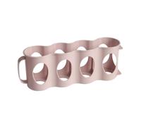 Organizzatore Estraibile per Lattine Refrigeratore 4 Sezioni Pp | Scatola Plastica Rosa, per Bottiglie e Lattine, Salva Spazio nel Refrigeratore Colore Casuale