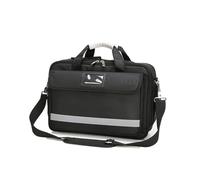 Organizzatore For Borsa Da Viaggio For Medicinali, Borsa Medica Vuota, Organizzatore For Flaconi Di Medicinali For La Casa, Ampio Contenitore For Medicinali,Esterni,Casa(Black)