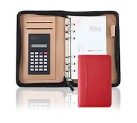 Organizzatore for portfolio, portadocumenti professionale con portablocco, raccoglitore in similpelle, curriculum, blocco for appunti, ideale for conferenze in ufficio