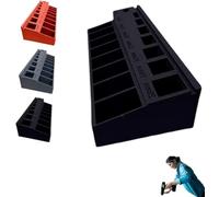 Organizzatore for viti M3, vassoio for la selezione della lunghezza di bulloni/viti con 7 fessure di misurazione, for riporre ferramenta e piccole parti