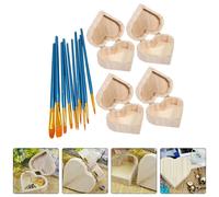 Organizzatore Gioielli Piccole Scatole Di Legno Portaoggetti Artigianali