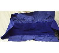 Organizzatore gioielli rotolo roll porta collane, bracciali velluto blu